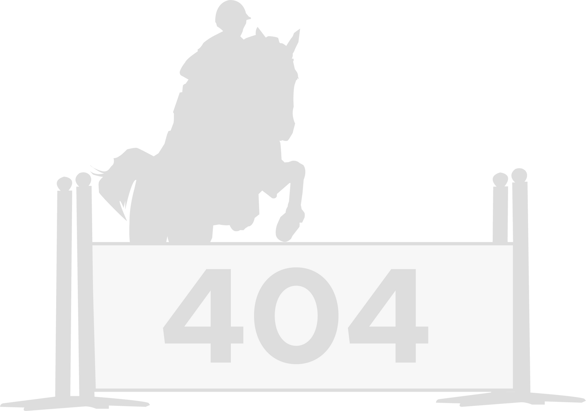 A silhouette of a person riding a horse jumping over a hurdle.