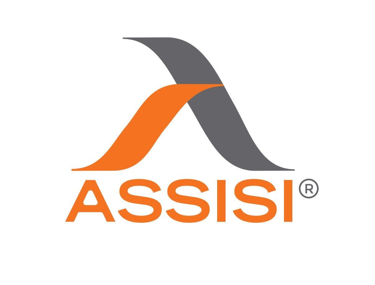 A logo for assist is shown on a white background