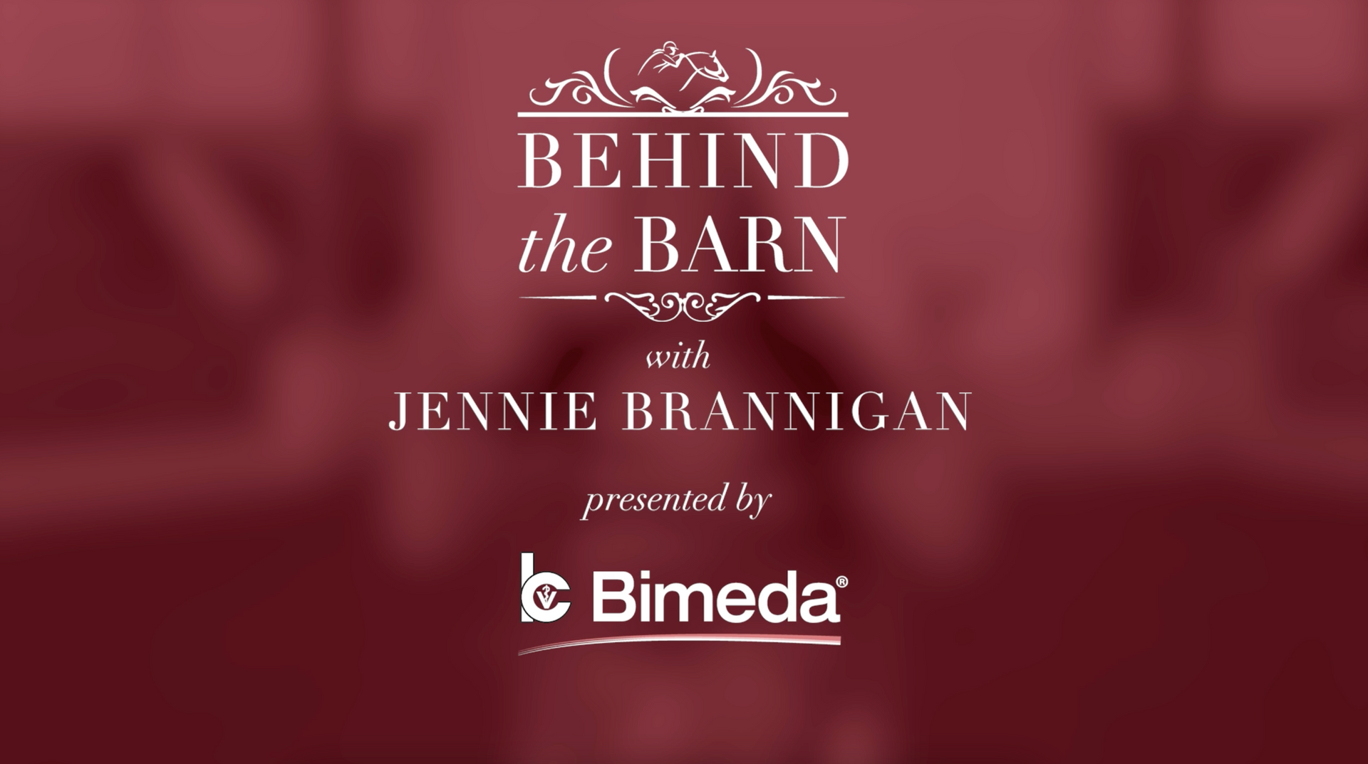 Behind the barn with jennie brannigan presented by bimeda
