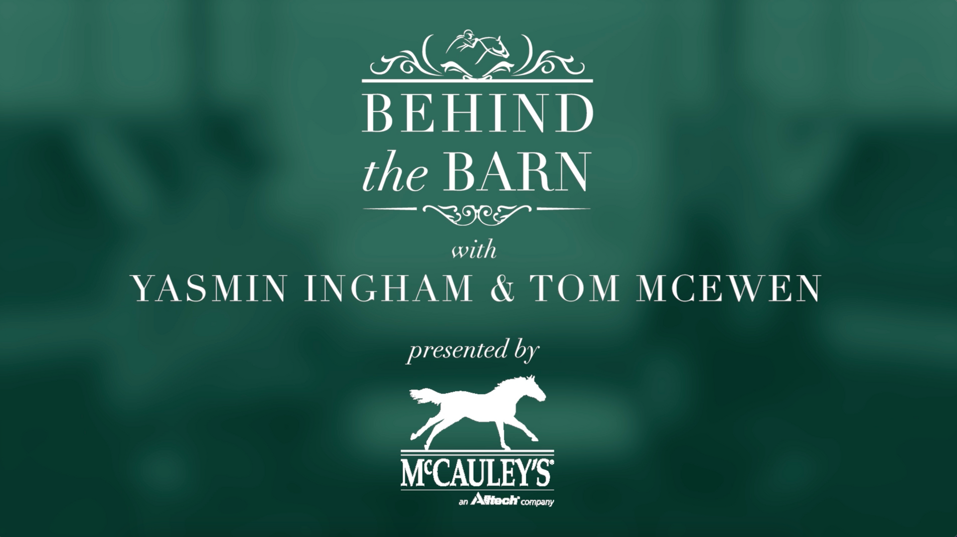 Behind the barn with yasmin ingham and tom mcewen