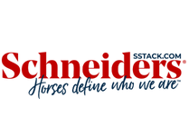 The logo for schneiders horses define who we are.