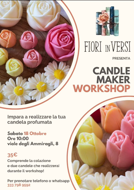 workshop candele profumate
