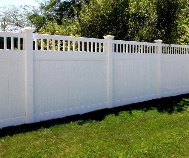 vinyl fence