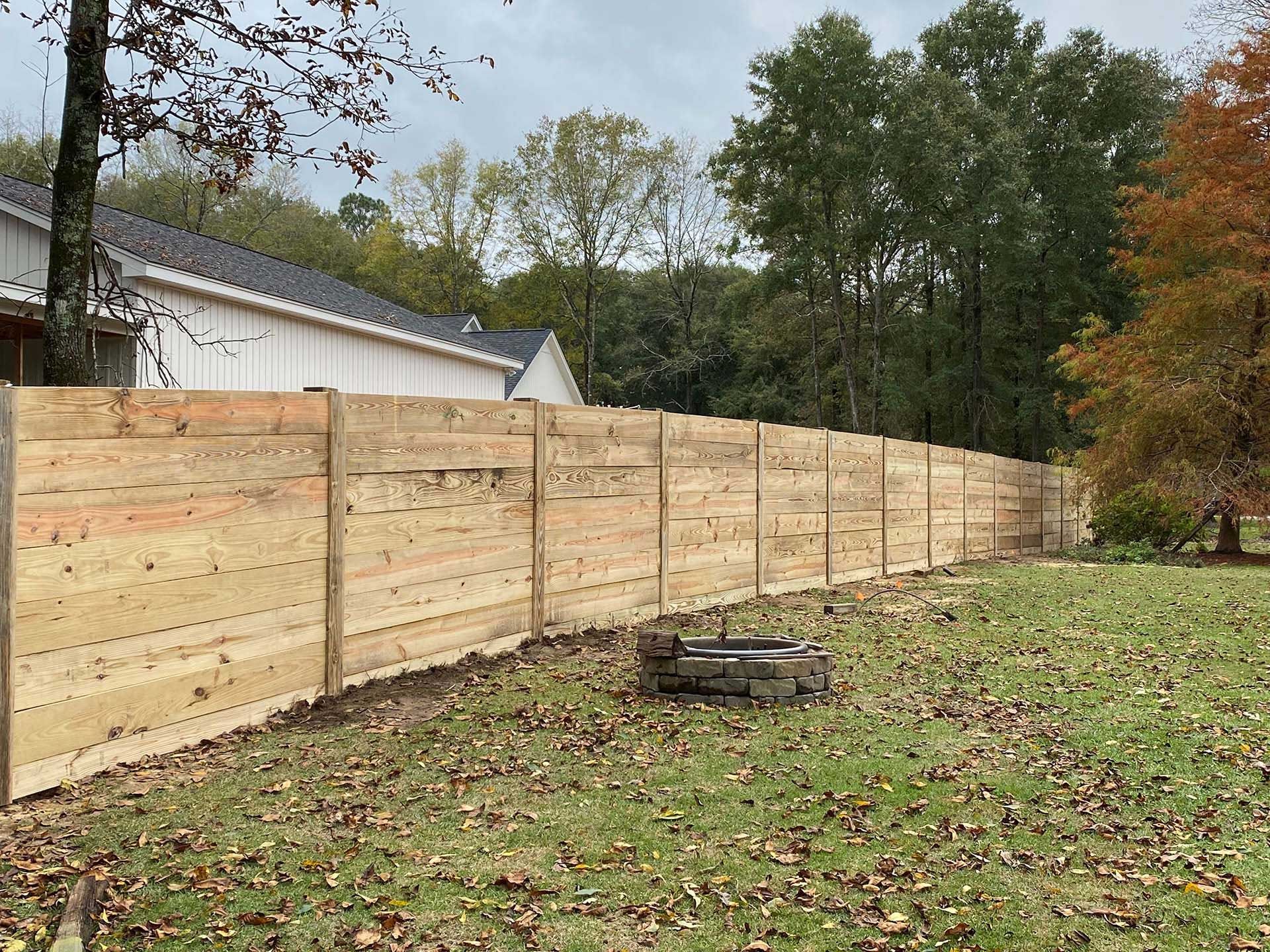Wood Fence 2