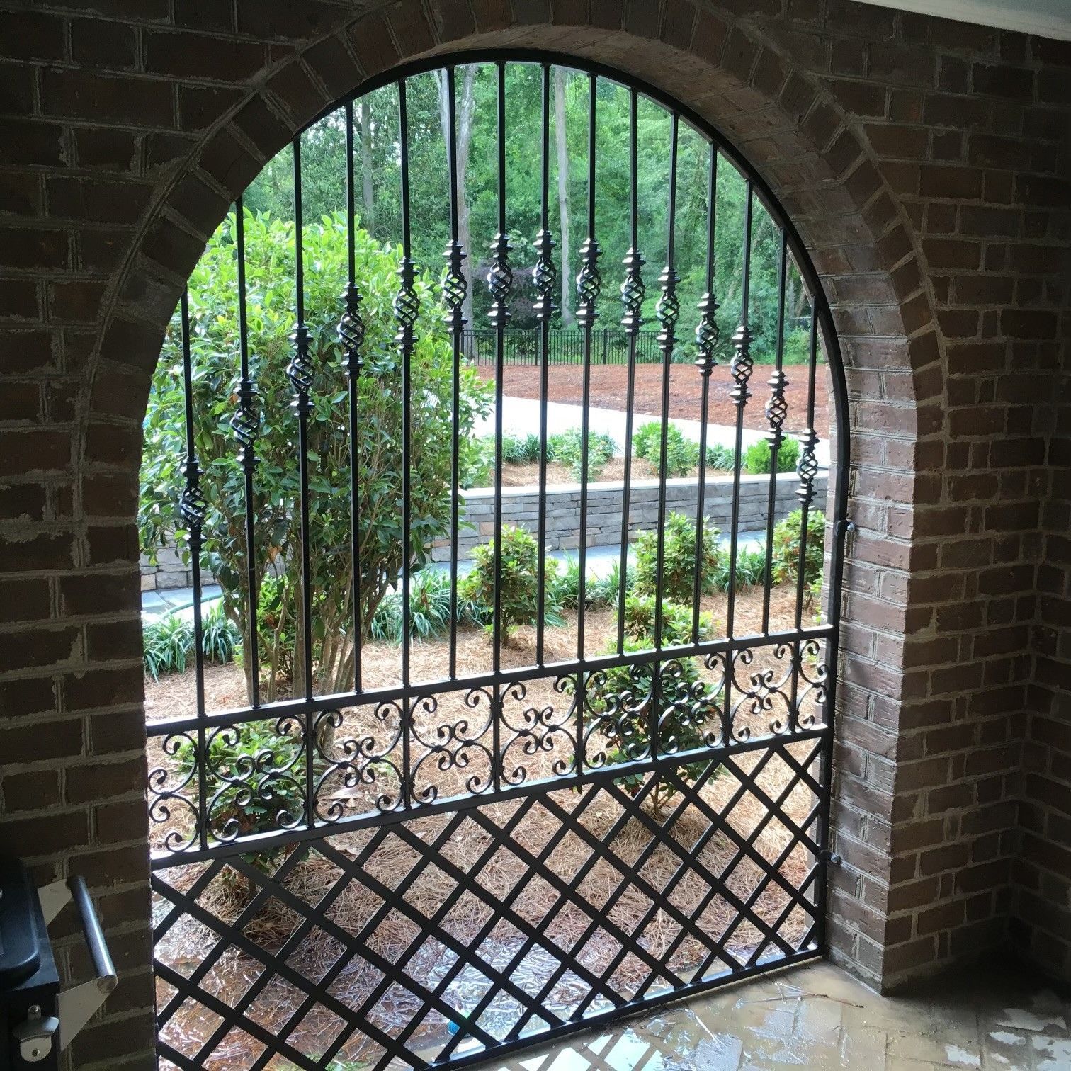 Wrought Iron Gate