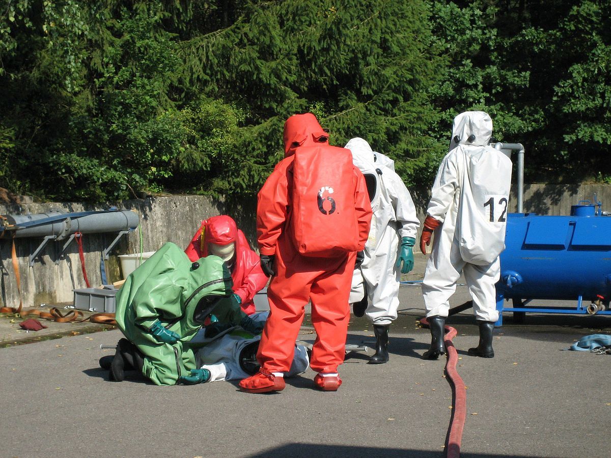 Gaspakoefening brandwachtwoord Groningen Drenthe en Friesland