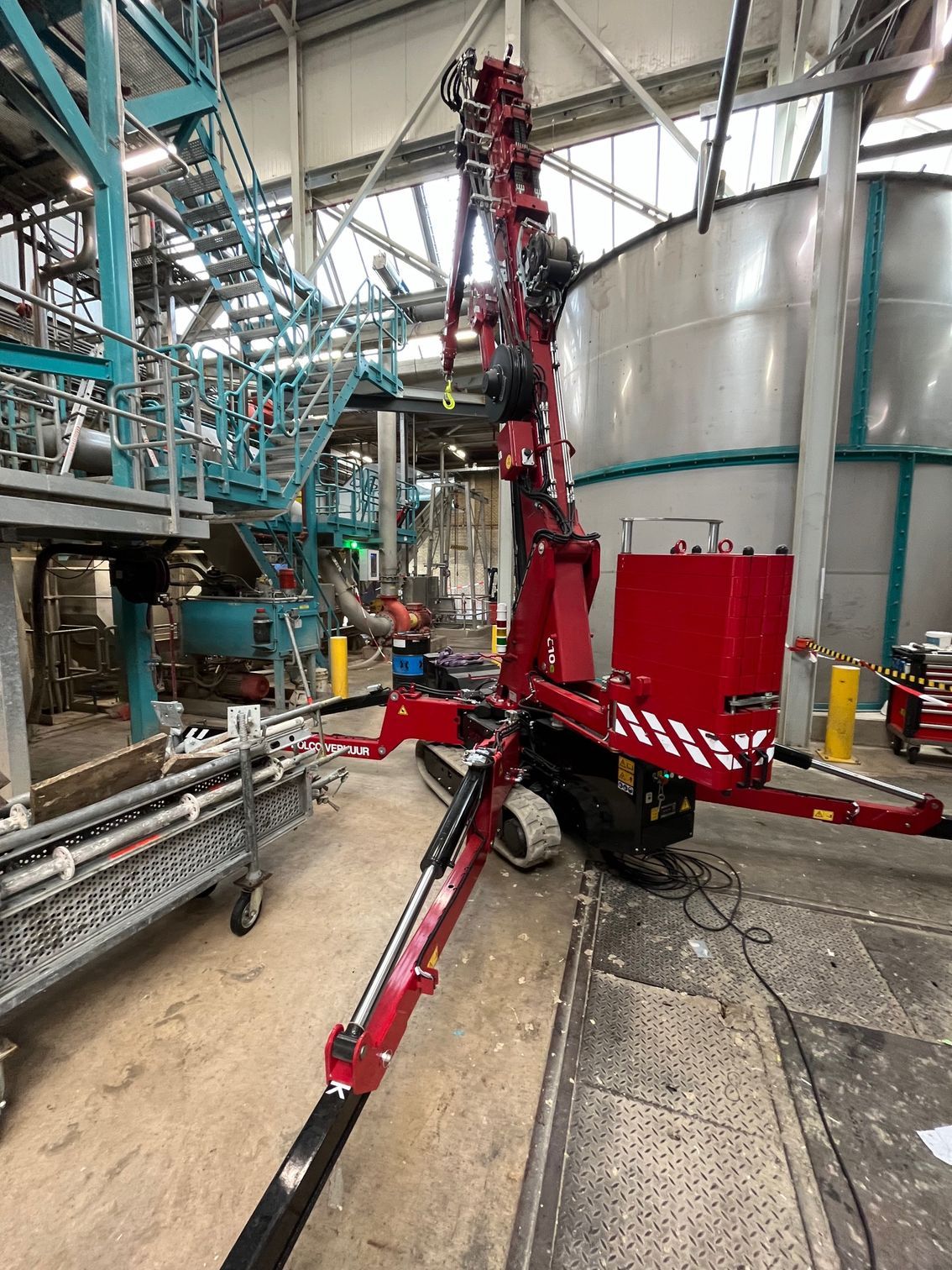 Hijsen, slijpen snijden veiligheidsmiddelen Brandwachtnoord