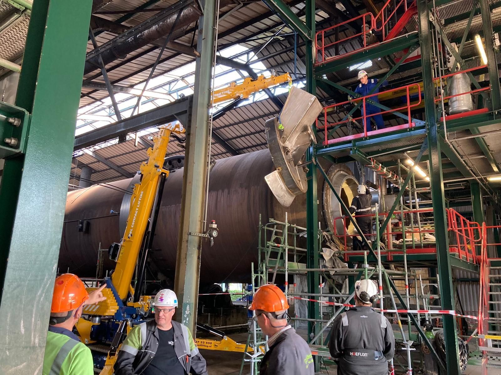 Hijswerkzaamheden werkvergunning