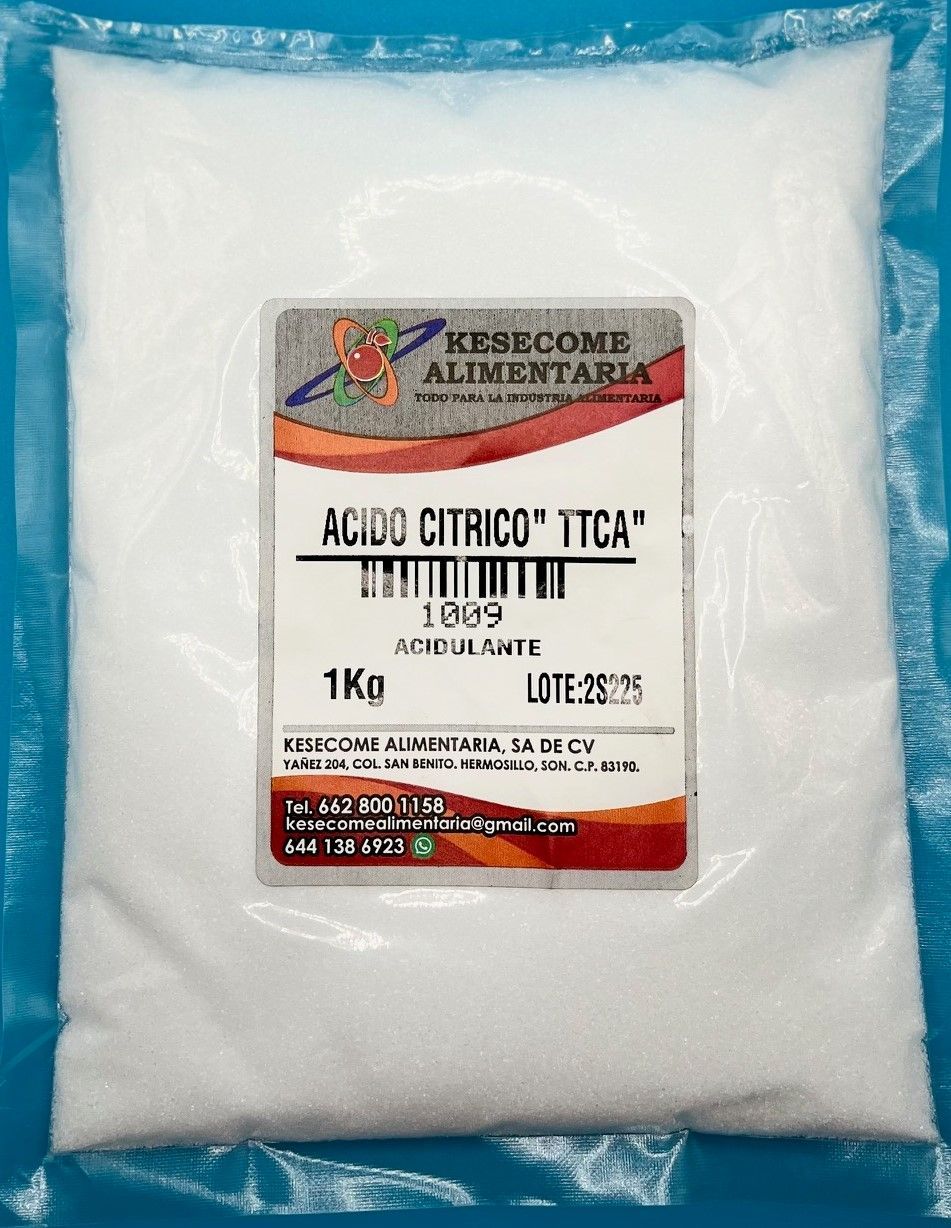 ÁCIDO CÍTRICO TTCA 1 KG