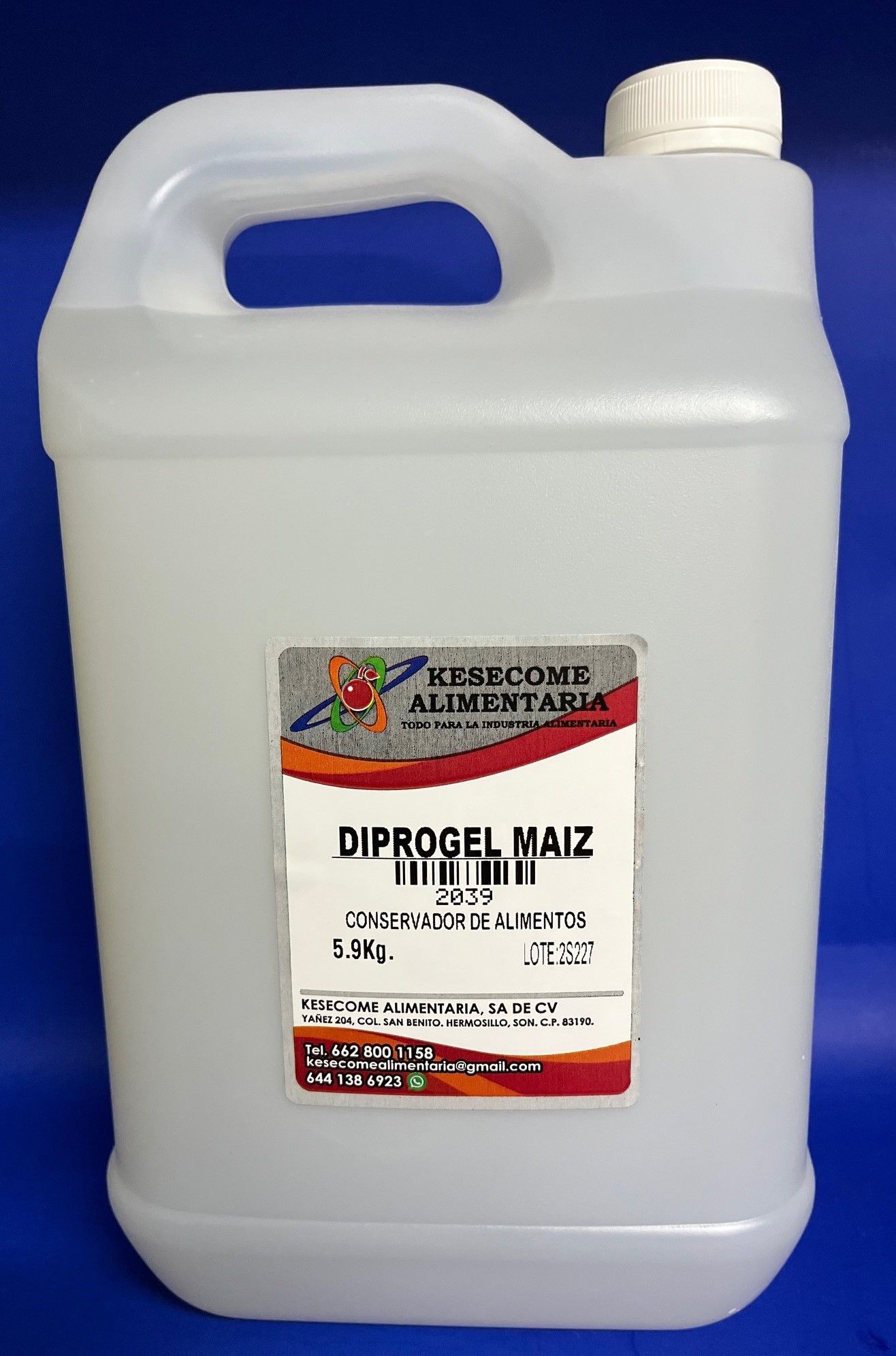 DIPROGEL MAIZ CUBETA 25 kg
