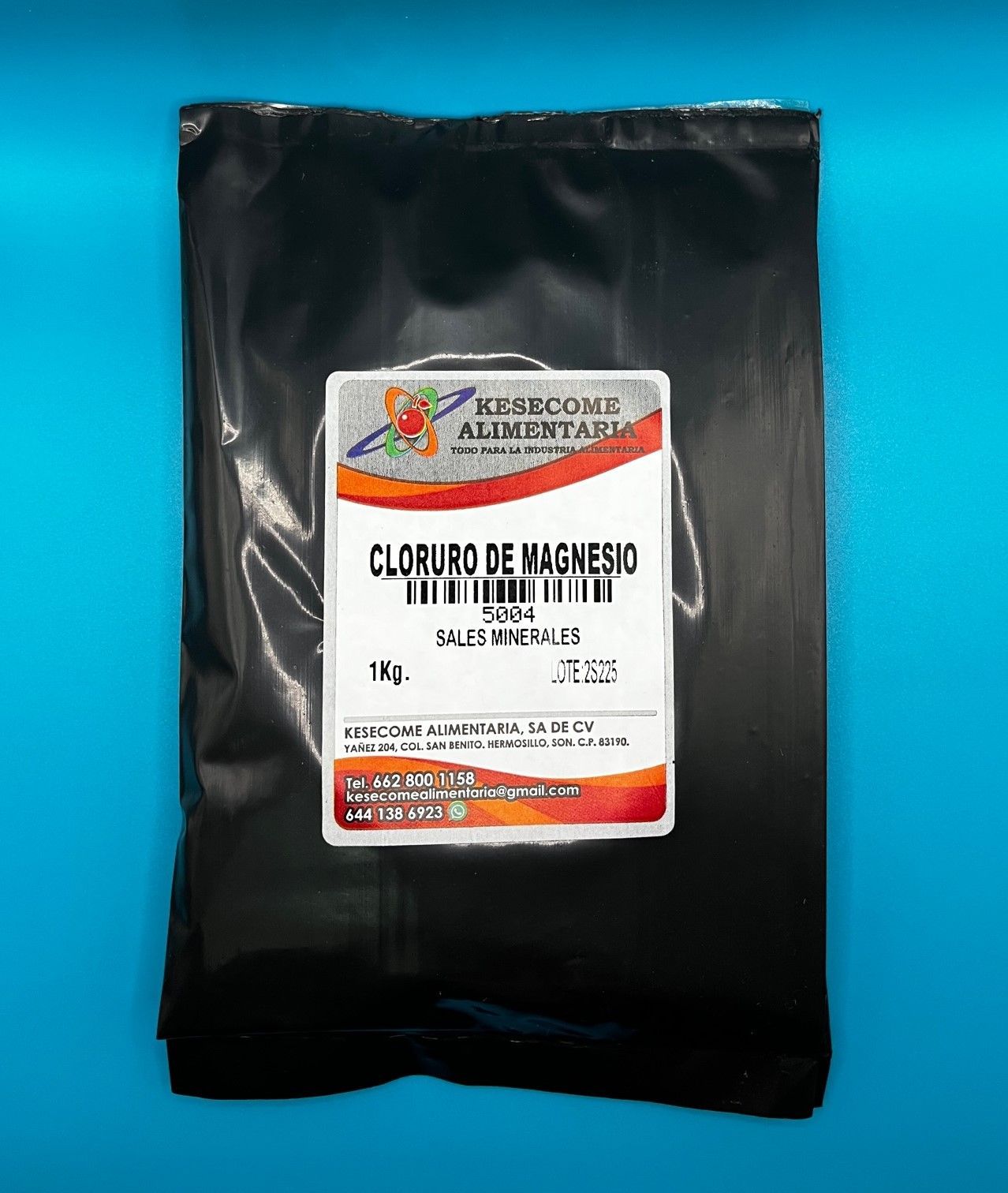 CLORURO DE MAGNESIO SACO 25 KG