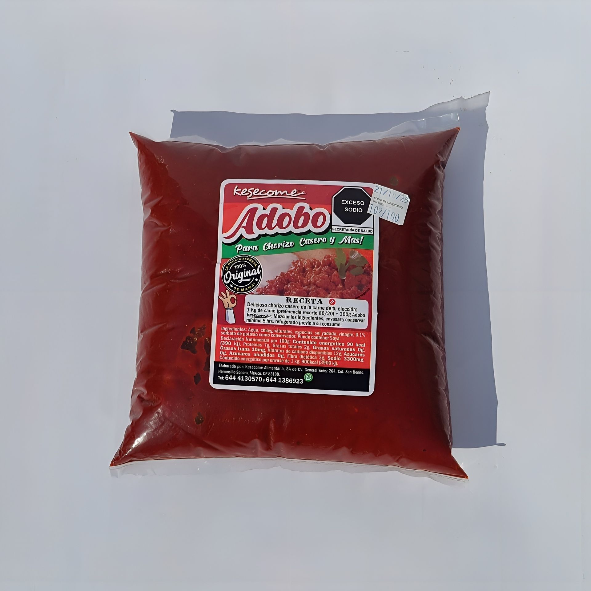ADOBO P/ CHORIZO 1 KG