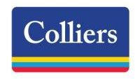 A blue sign with the word colliers on it.