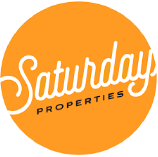 An orange circle with saturday properties written on it