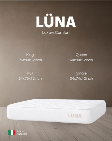 Cama tapizada en color beige con colchón y almohadas acolchadas en un dormitorio luminoso y minimalista.