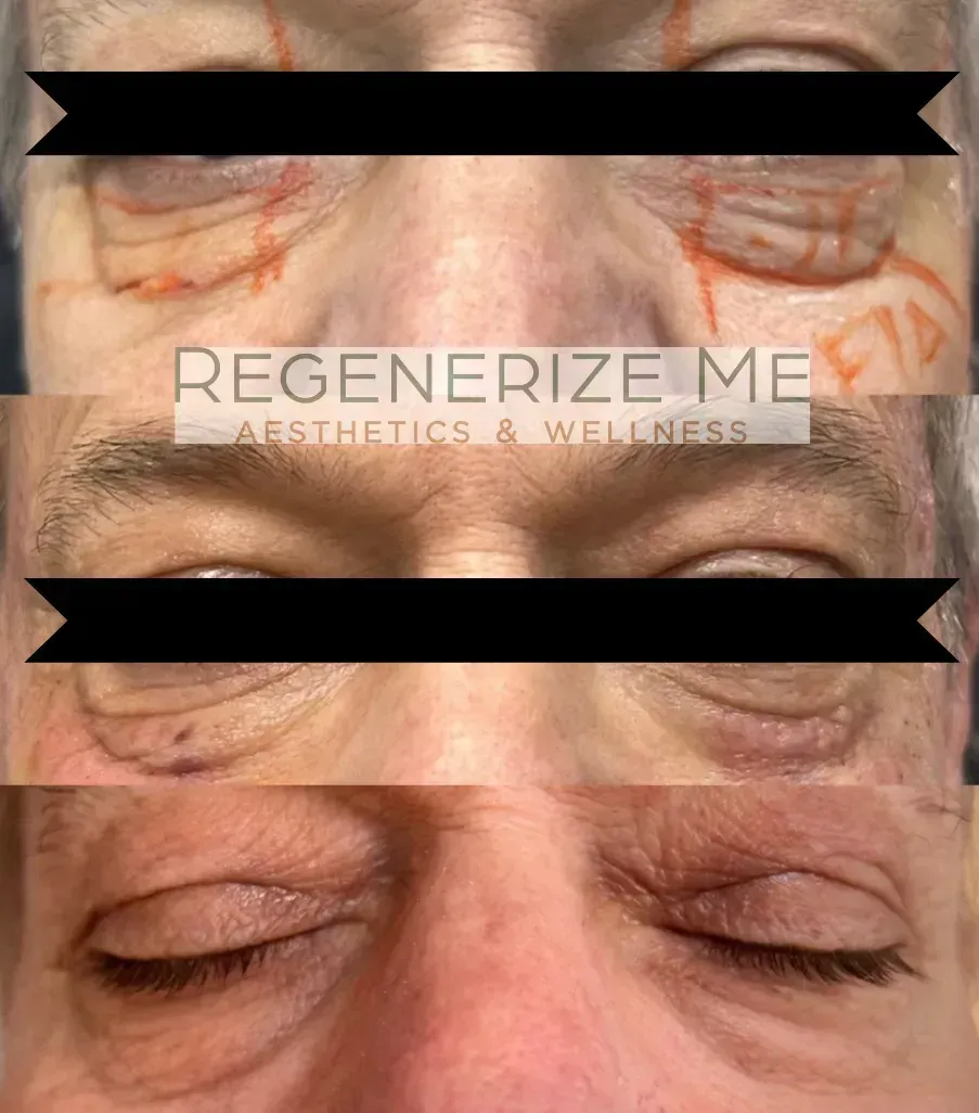 A man 's face is shown with his eyes closed.