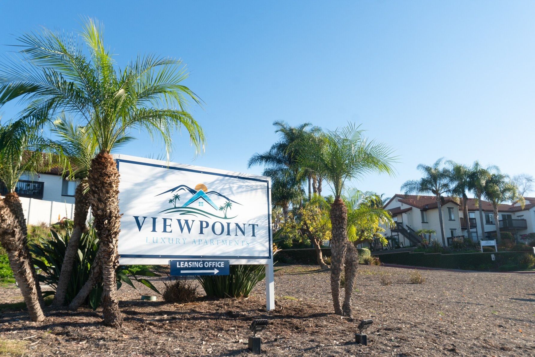 Viewpoint Luxury Apartments sign