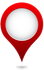 red map location marker icon