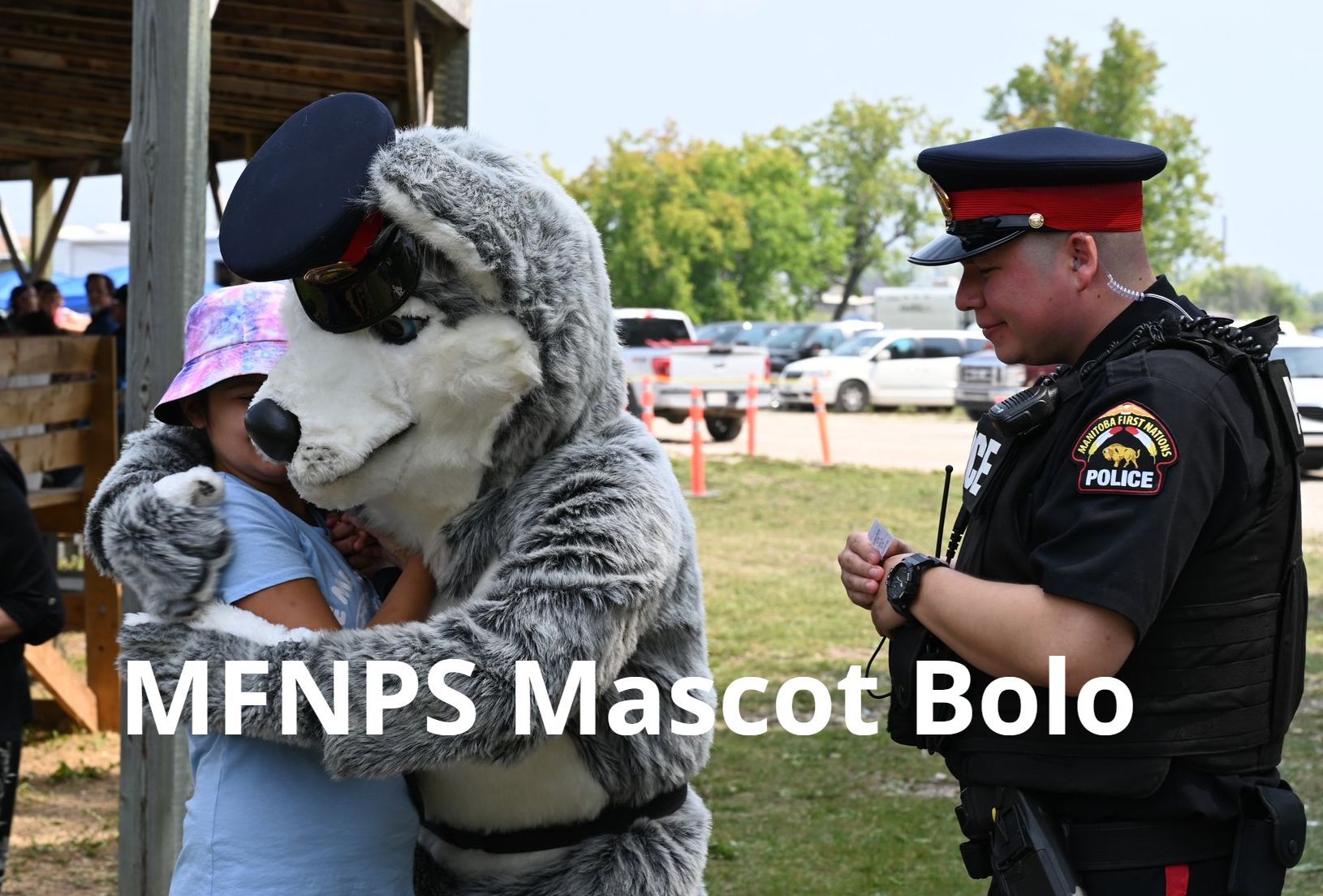 MFNPS-Manitoba First Nations Police Service - Mascot Bolo