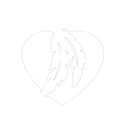 First Nations Communities - Heart with Feather Logo
