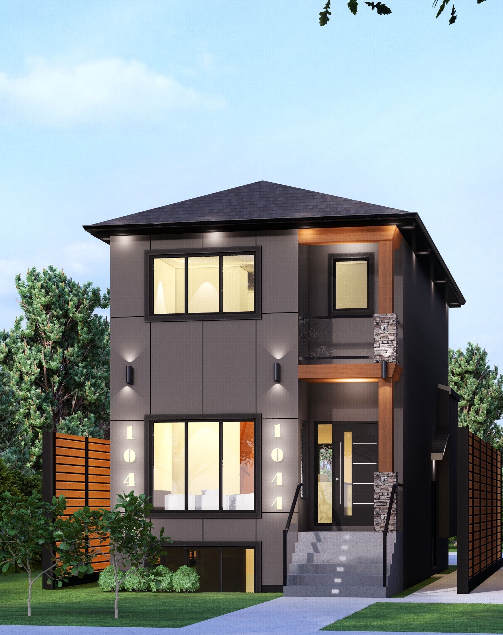 TWO STOREY WITH A SECONDARY SUITE (INFILL)