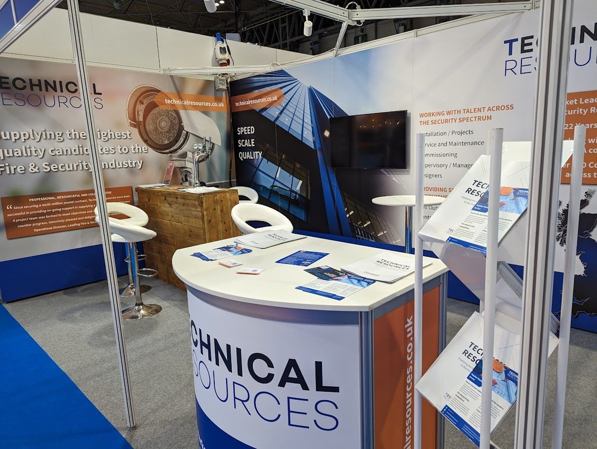 Technical Resources stand at the Security Event 2023