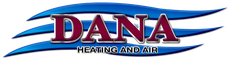 Dana Heating and Air logo with 