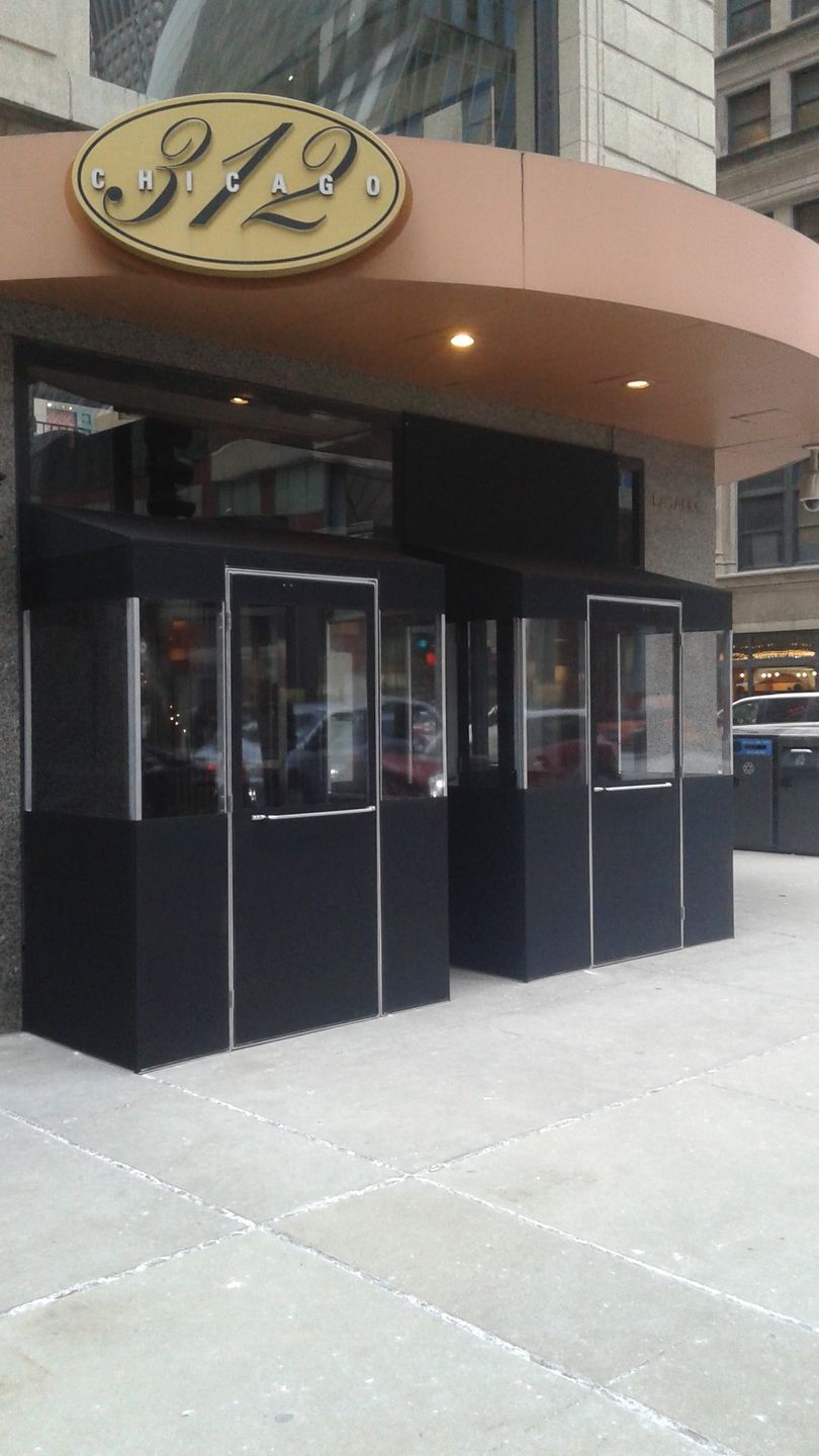 A building with the number 312 on it