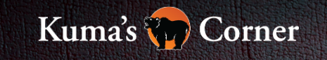 A logo for kuma 's corner with a picture of an elephant