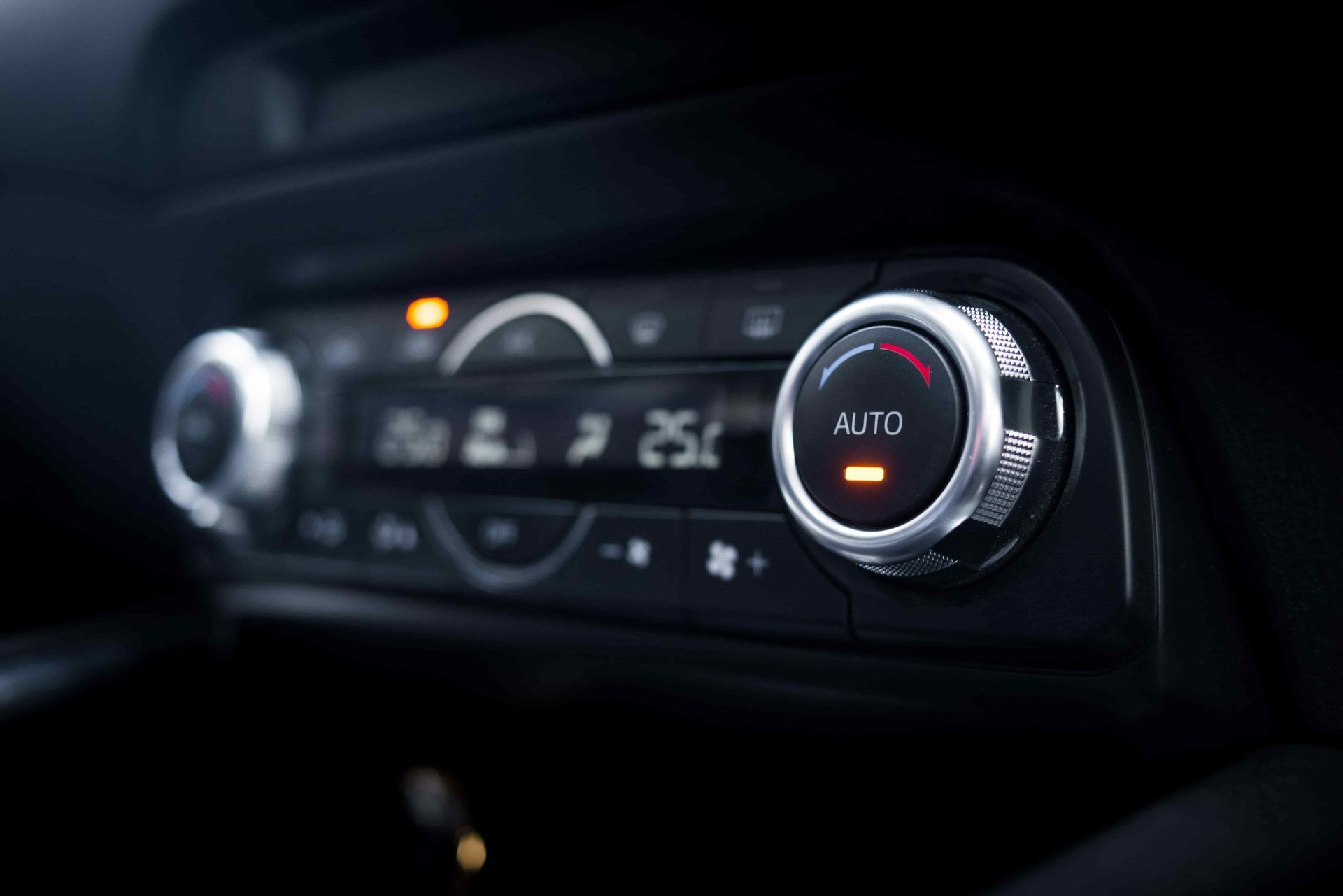 A Close Up of a Car Air Conditioning Control Panel — Bowral Auto Care In Mittagong, NSW