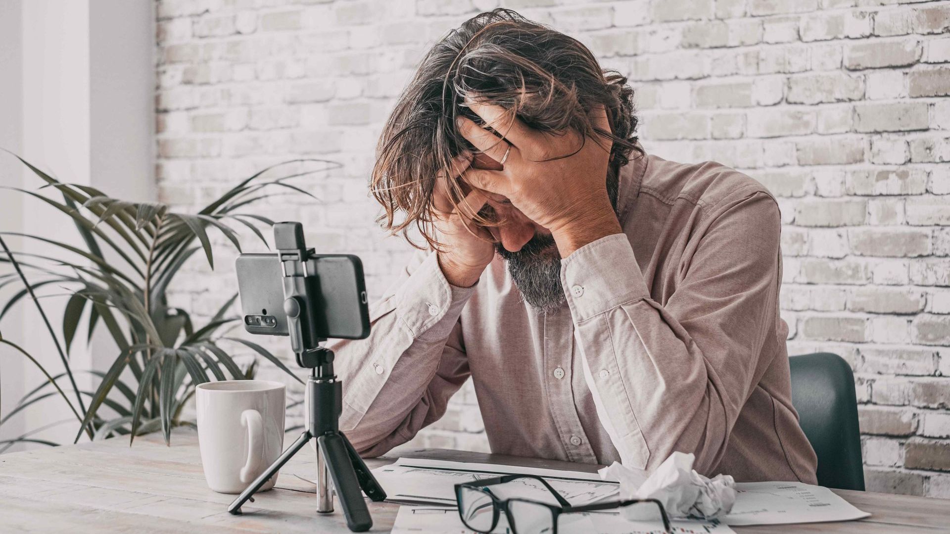Creator Burnt Out from Content Creation for Social Media