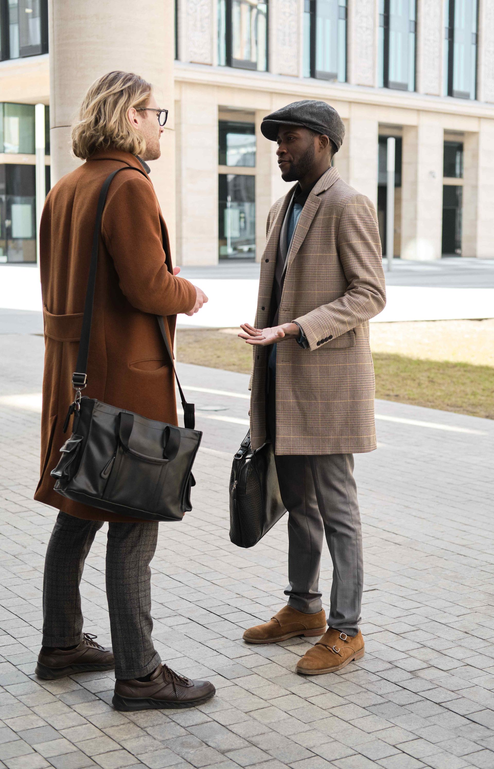 Speaking One to One With Potential Client In Person