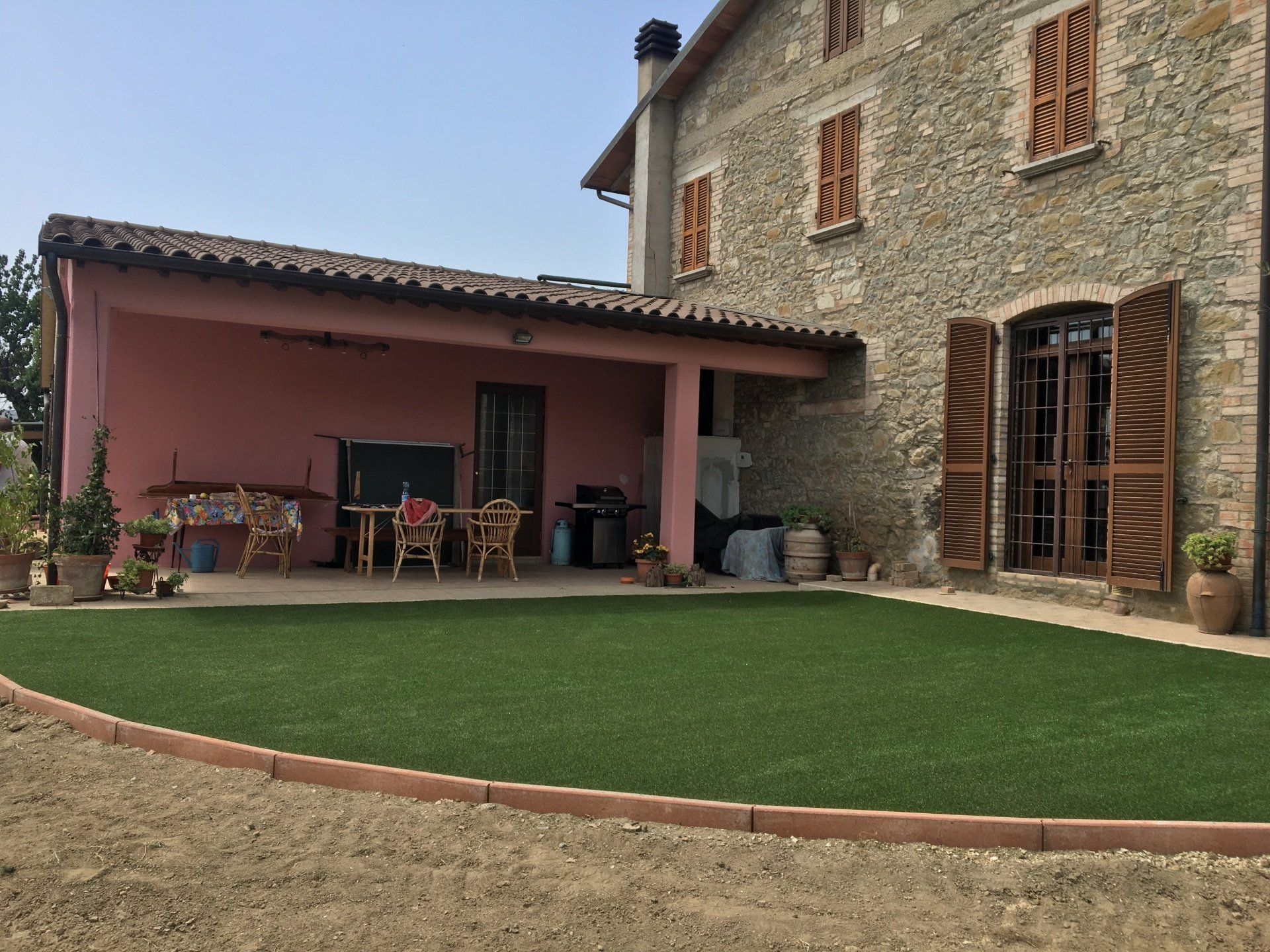 Un prato ornamentale per l'edilizia civile