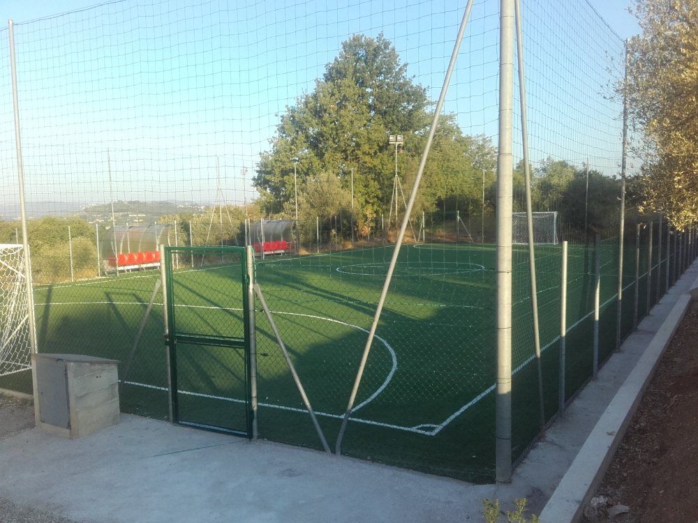 Realizzazione campo da calcio