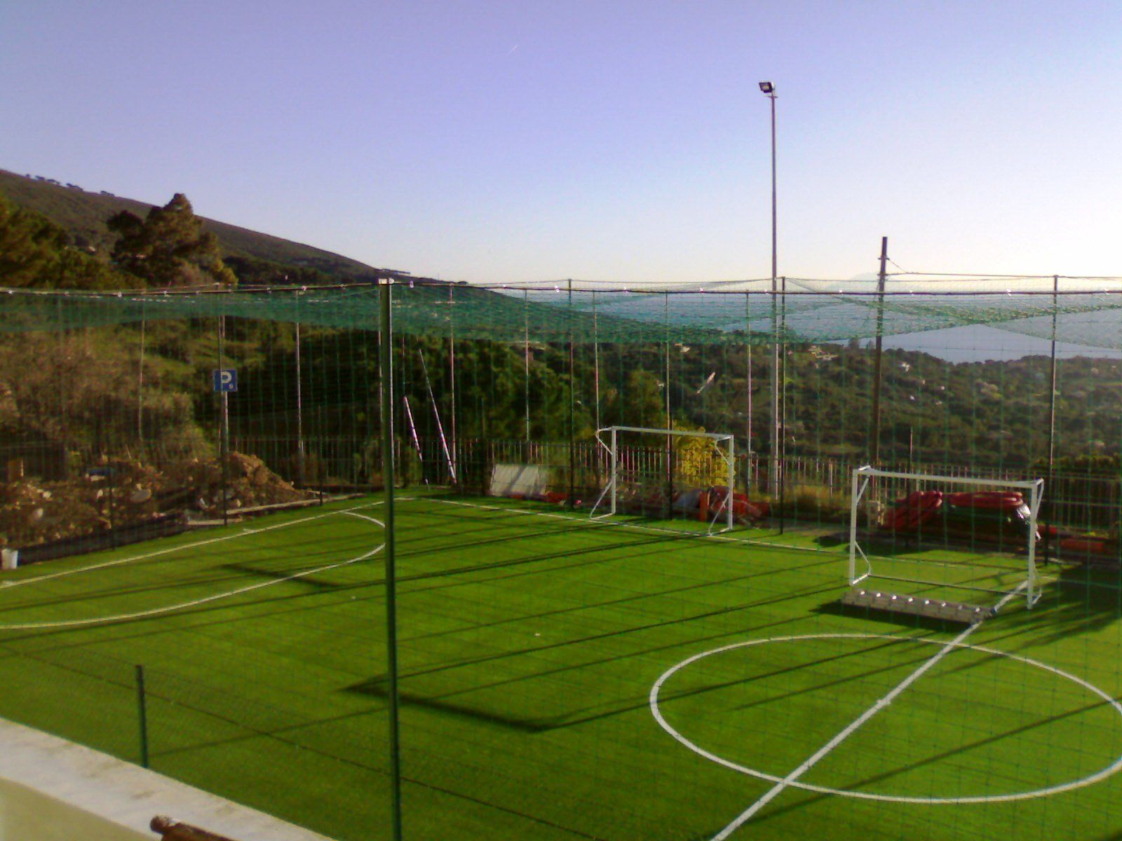 Manto erboso per campo da calcio