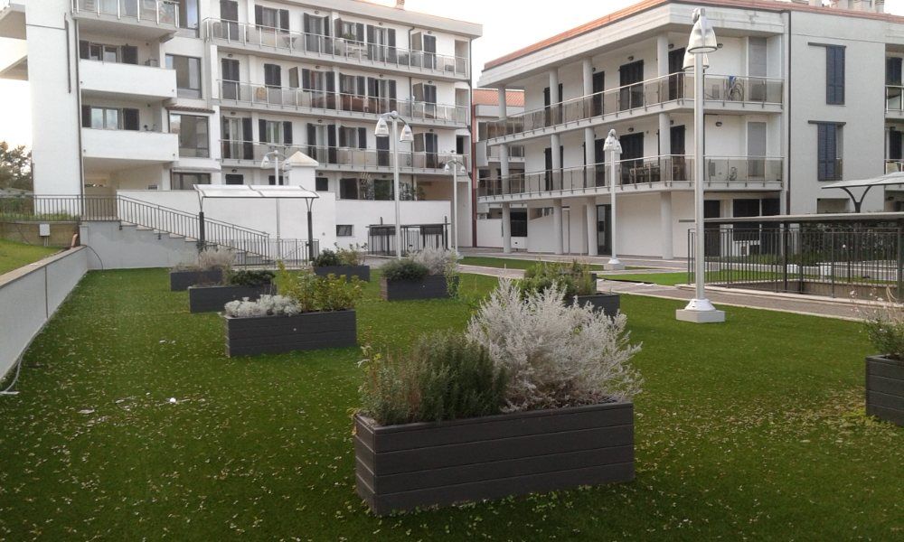 Realizzazione di aree verdi con prato naturale