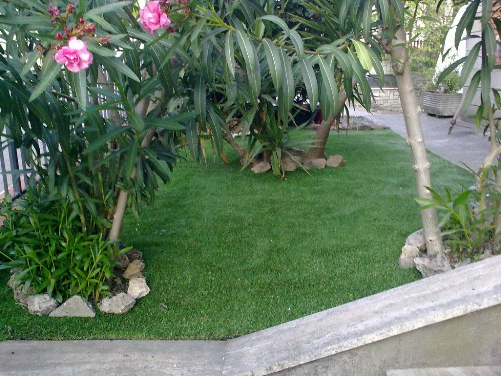 Prato naturale per edificio residenziale