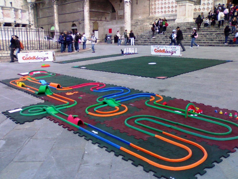 Strutture antitrauma per attività ludiche