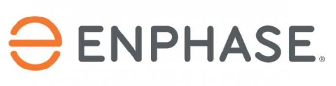 The enphase logo is orange and black on a white background.