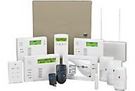 Hardwire-wireless security systems