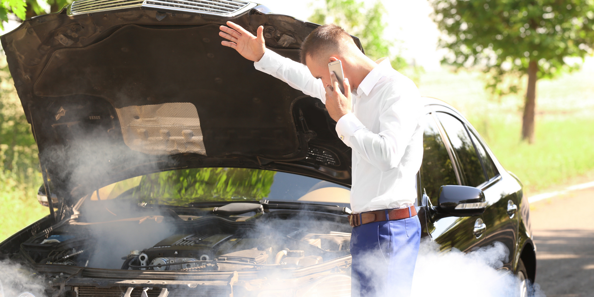 Overheated car | Heaven Sent Automotive, LLC