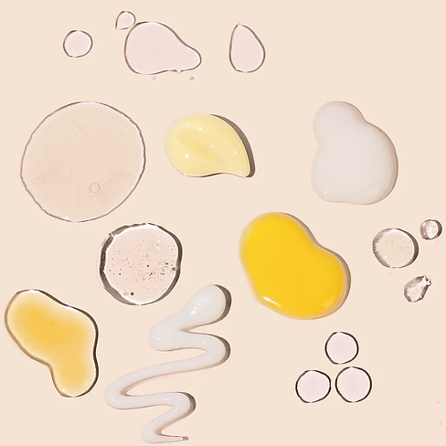 Skincare Product Swatches