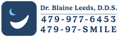 Dr. Blaine Leeds DDS Dental Dentist Surgery Clarksville Arkansas Logo 