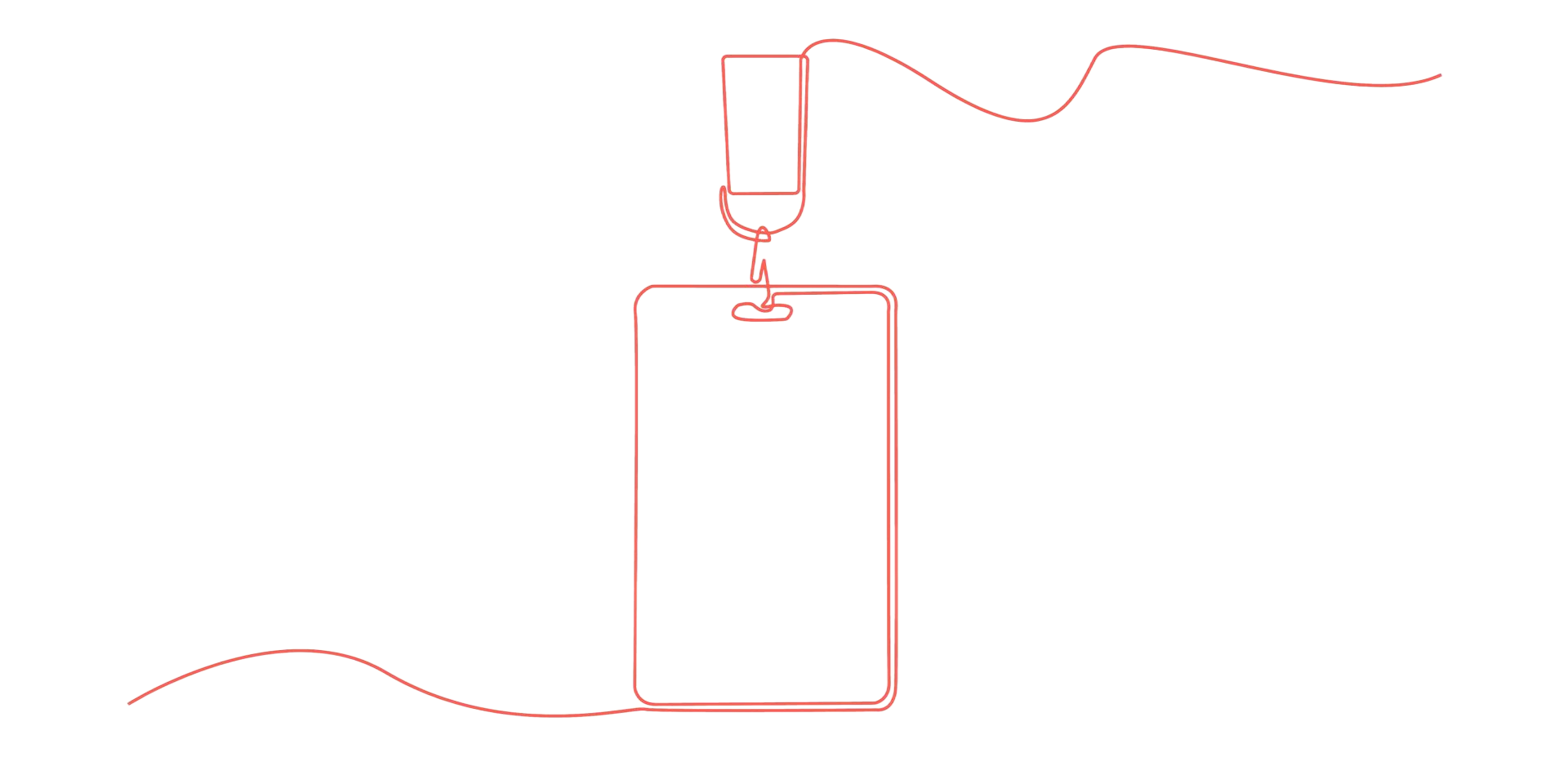 Convention Event Laminate line drawing