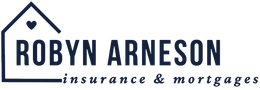 The Robyn Arneson logo features dark blue text reading 