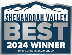 A sign that says shenandoah valley best 2024 winner