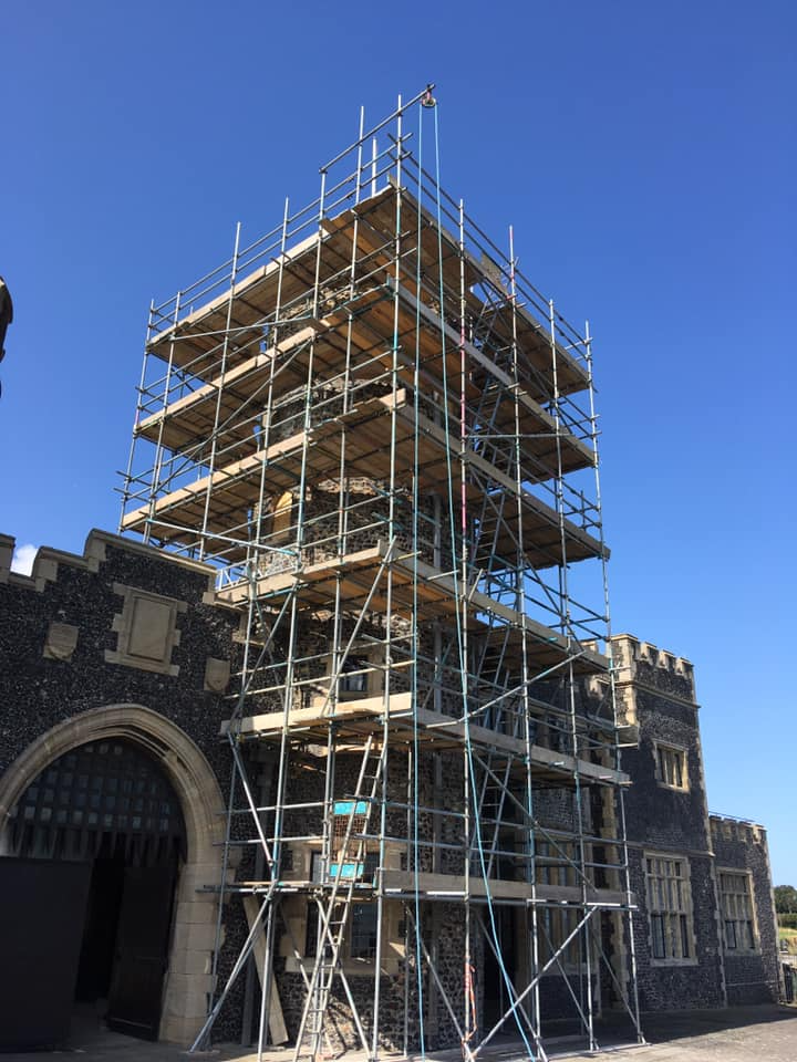 Castle Turret Scaffold