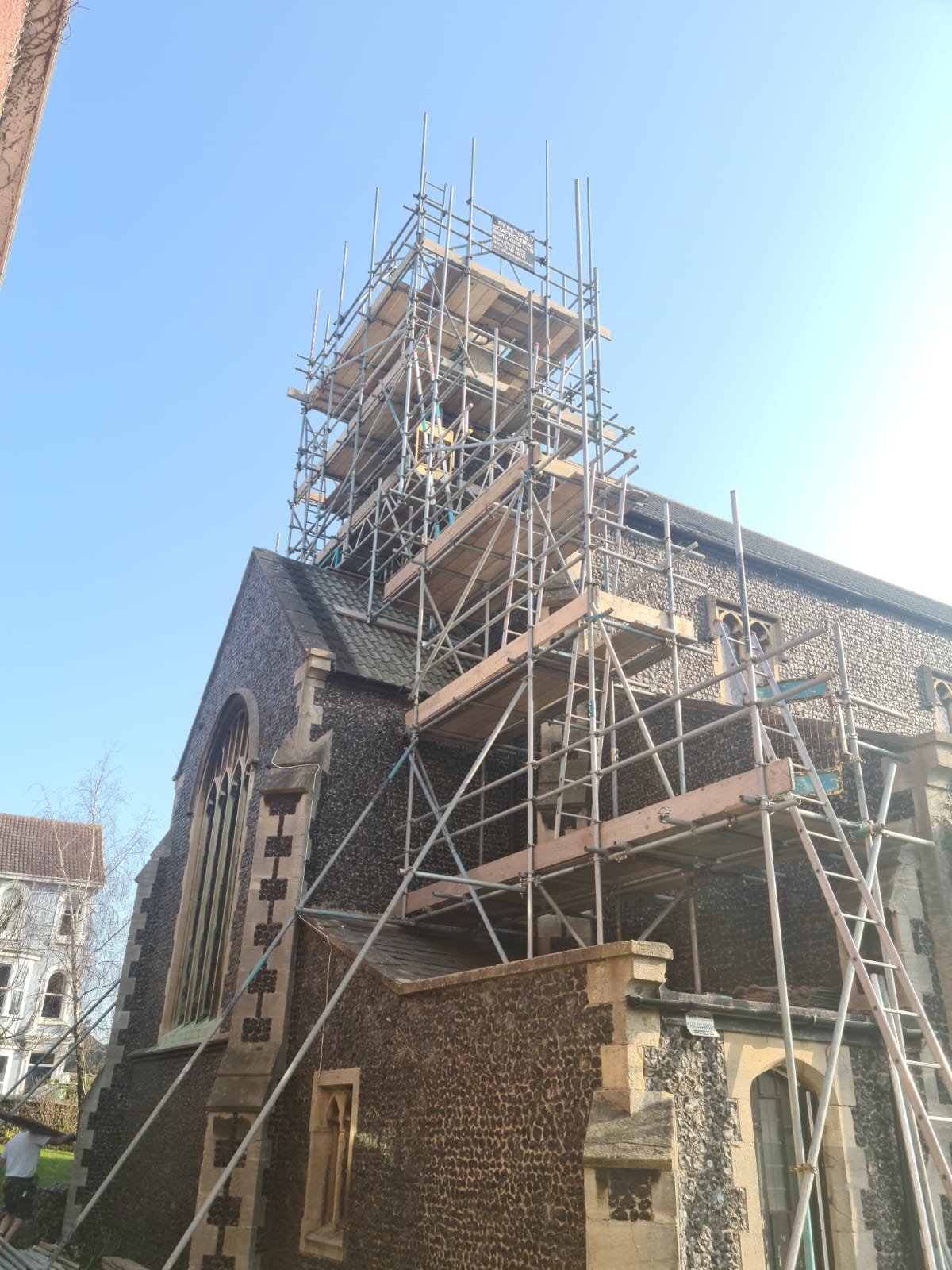 Holy Trinity Church, Ramsgate. Rear bell tower.