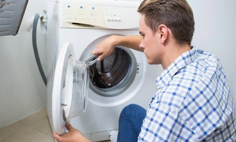 Washing machine leaks