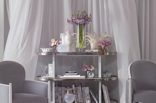 Drapery — Lounge Area at a Home in Atlanta, GA